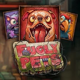 Fugly Pets slot logo by Stakelogic at Spinjo CasinoFugly Pets