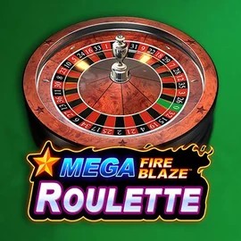 Mega Fire Blaze Roulette logo – Table Games by Playtech at Spinjo Casino