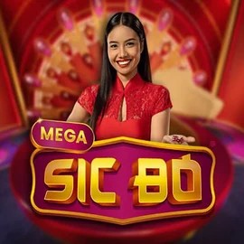 Mega Sic Bo logo by Pragmatic Play at Spinjo Casino