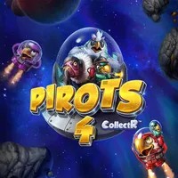 Pirots 4 logo – Slots by ELK Studios at Spinjo Casino