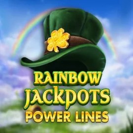 Enjoy Rainbow Jackpots Power Lines by Red Tiger Gaming – logo hosted on spinjo-no.com