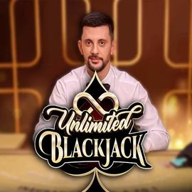 Live Casino logo of Unlimited Blackjack from Ezugi at Spinjo Casino