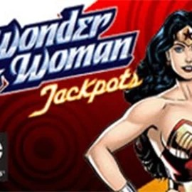 Wonder Woman Jackpots casino game by Amaya – featured logo at Spinjo Casino